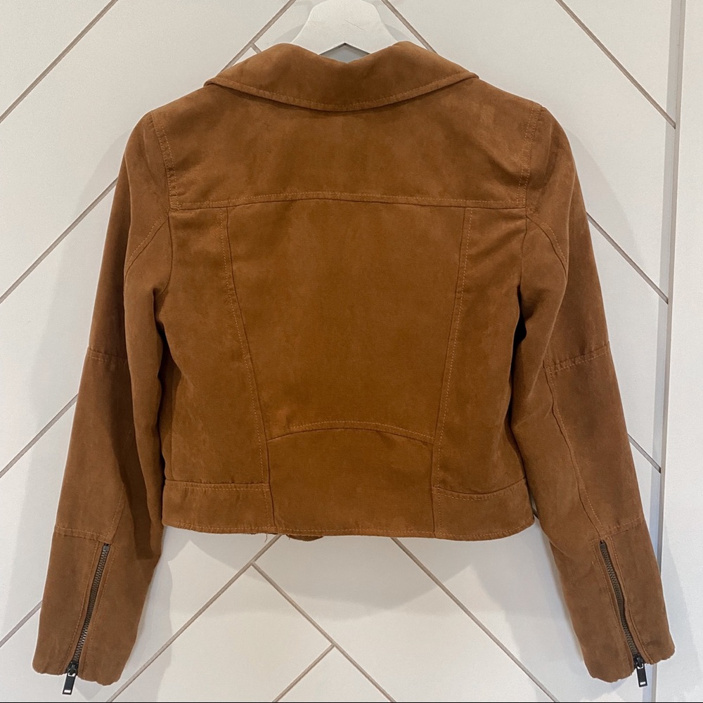 Suede Moto Jacket - image 2